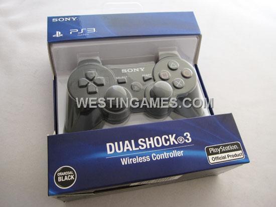 Bluetooth Wireless Controller New Blister Packing for Sony PS3 US Version - Black