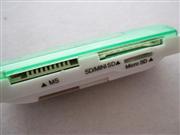 Micro SD/SDHC/Memory Stick/M2 Memory All in One High Speed Multi-Card Reader - Colorful 02