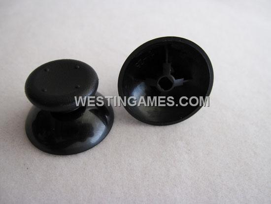 Original Analog Stick Top 3D Button Cover Cap for Xbox 360 & Slim Controller - Black