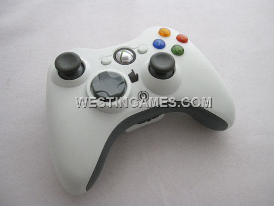 2.4Ghz Wireless Controller Jaypad for Microsoft XBOX360 Slim - White 03
