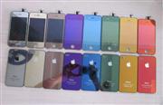 Front Mirror Lcd Screen + Touch Screen Digitizer Assembly with Back Cover for iphone 4S (Colourful)