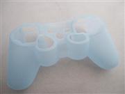 Silicone Protective Case for PS3 Controllers Light Blue (Nude Packs)