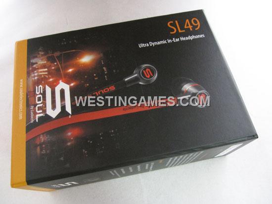 Soul by Ludacris SL49 Ultra Dynamic In Ear Headphone Earphone- Red