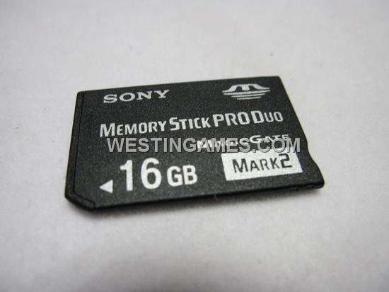 Sony Memory Stick Pro Duo 16GB Flash Card (Mark2)