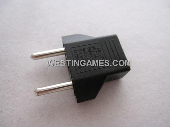 US American to EU European Travel Charger Outlet Plug Adapter