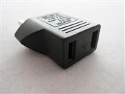 US American to EU European Travel Charger Outlet Plug Adapter 02