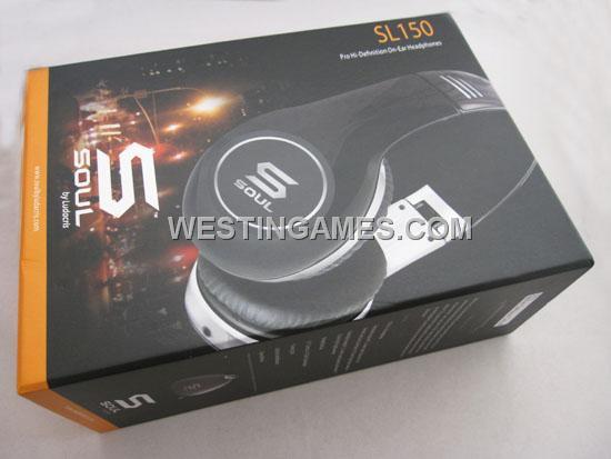 Soul by Ludacris SL150 Pro Hi-Definition On-Ear Headphones - Black/Chrome