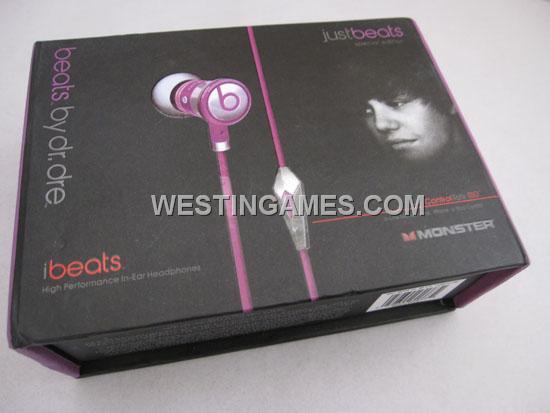 Beats by Dr Dre Monster ibeats with ControlTalk In-Ear Headphones Purple (A)