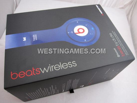 Monster Beats by Dr. Dre Wireless High Definition Stereo Bluetooth Wireless Headphones - Blue