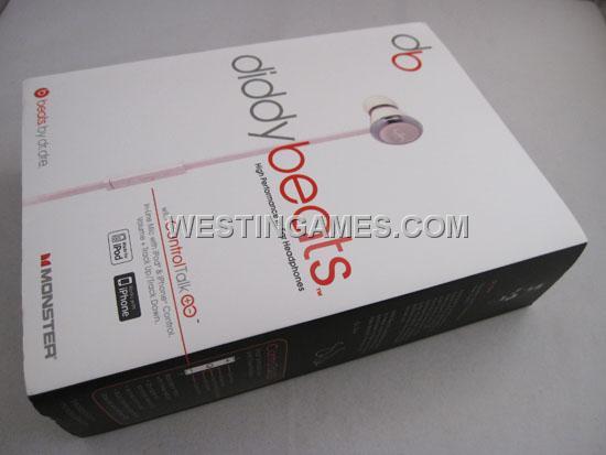 Monster Beats Diddy Beats In earphone Headphones with Control Talk - Pink