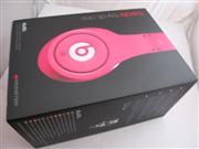 Monster Beats by Dr. Dre Studio Over-Ear Headphone Quality Sound - Rose Red (A Grade)