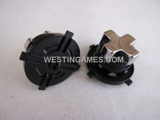 Replacement Transforming D-Pad for Xbox 360 Controller Silver (Rotating Dpad)