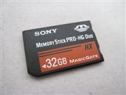 Carte mémoire flash Sony Memory Stick Pro-HG Duo 32 Go (haute vitesse HX)