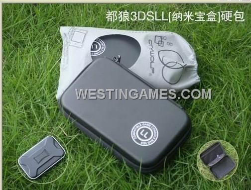 Hard Pouch Caes EVA Bag for N3DS XL/ 3DSLL - Black