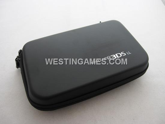 EVA Airform Carry Pouch Case for Nintendo 3DS LL/XL - Black