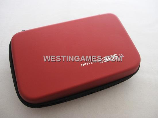 EVA Airform Carry Pouch Case for Nintendo 3DS LL/XL - Red
