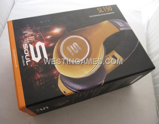 Soul by Ludacris SL150 Pro Hi-Definition On-Ear Headphones - Gold
