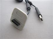 1.8M USB Play & Charger Charging Cable Without Pack for XBOX360 Wireless Controller - White 02