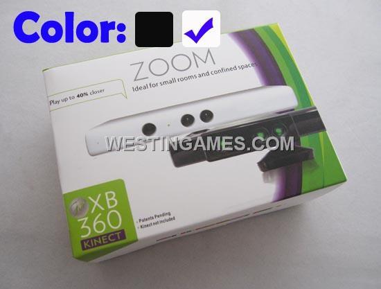 New Lens Zoom for XBOX360 Kinect Sensor - White