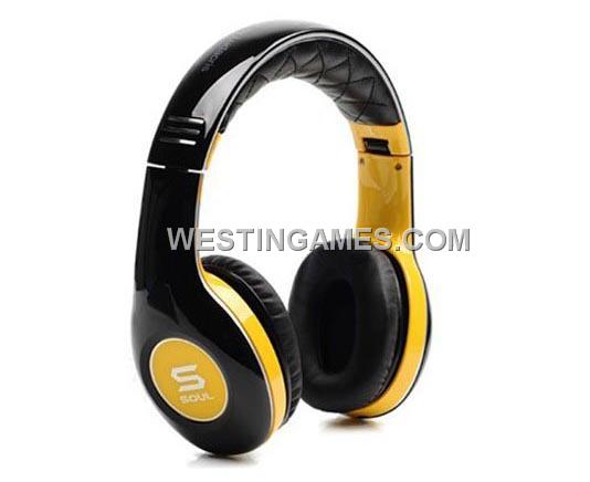 Soul by Ludacris SL150 Pro Hi-Definition On-Ear Headphones - Gold/Black