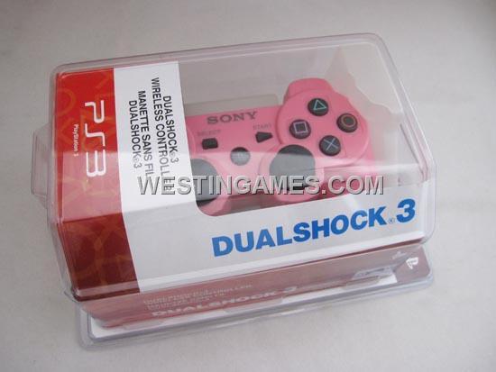Dual Shock DualShock 3 Wireless Bluetooth SIXAXIS Controller Pink for All PS3 (New)