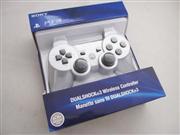 Bluetooth Wireless Controller New Blister Packing for Sony PS3 US Version - Silver