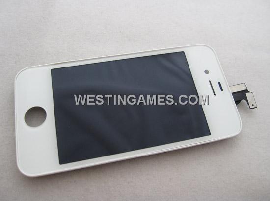 LCD Screen and Touch Screen Full Assembly for Apple iPhone 4 4G - White