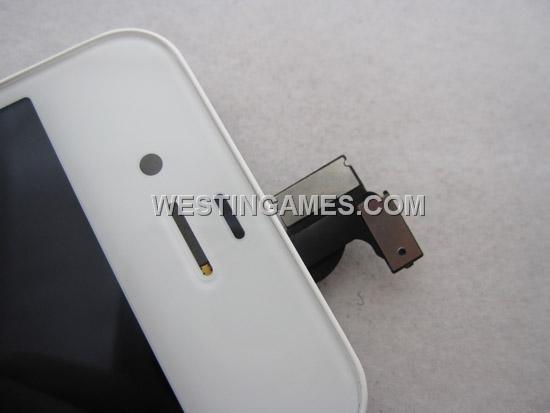 LCD Screen and Touch Screen Full Assembly for Apple iPhone 4 4G - White 04