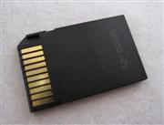 Dual-Slot SDHC MicroSD/TF Card to MS Pro Duo Memory Sticker Adapter for PSP/PS3 - Black 02
