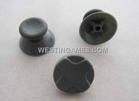 XBOX 360 Controller D-PAD Analog Joystick Thumbstick Cap 3 Set - Gray