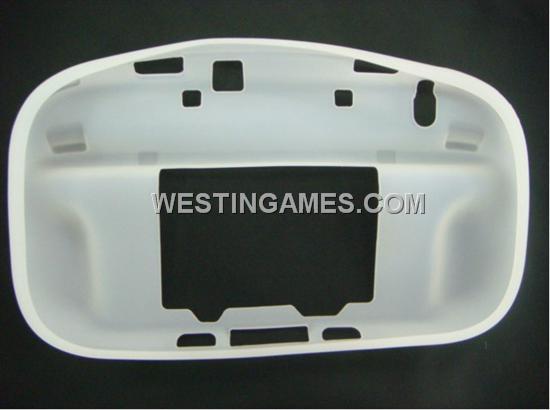 Protective Silicon Case for Wii U GamePad Controller - White