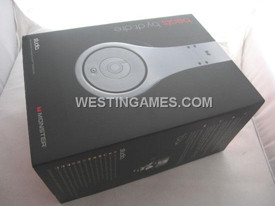 Monster Beats by Dr. Dre Studio Over-Ear Headphone Quality Sound - Silver (A Grade)