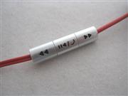 Beats by Dr. Dre Monster iBeats Earphone Headphones with Remote and Mic for HTC / iPhone - White 05