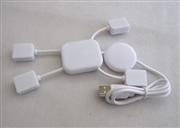 High Speed Human Shape Robot 4 Port USB 1.1 Mini Hub 02