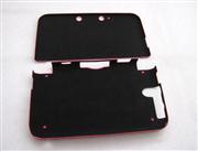 Protective Aluminum Case with Inner Cloth for 3DSLL/ 3DS XL - Red 02