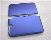 Protective Aluminum Case with Inner Cloth for 3DSLL/ 3DS XL - Deep Blue