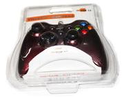 USB 2.0 DualShock Vibration Joystick Controller Flaw Baking Varnish for PC / Laptop - Purplish Red