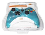 USB 2.0 DualShock Vibration Joystick Controller Flaw Baking Varnish for PC / Laptop - Dark Blue
