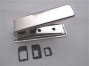 Universal Cut Nano Sim Card Cutter Model with Sim Adapter for for iPhone 5/iPad Mini