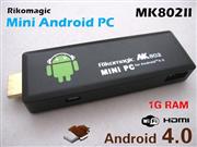 Rikomagic MK802 II Android 4.0 Google TV Box Smart Player Mini 3rd Gen Internet Wifi 1GB RAM