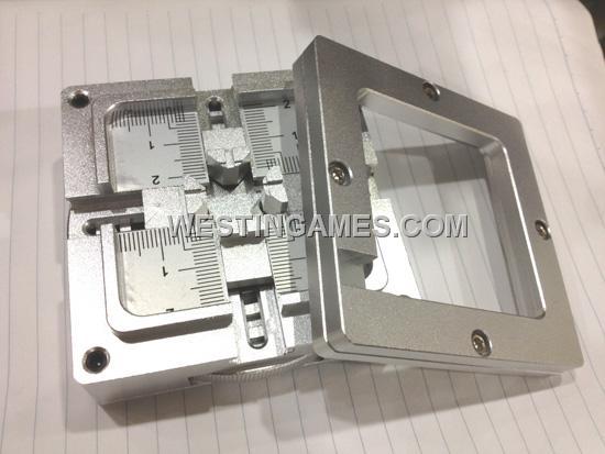 New 2012-2013 BGA Reballing Station 80 & 90MM Stencil Double Frame Easy Handle with Scale (A)