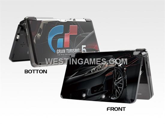 Crystal Epoxy Skin Sticker Colourful for 3DS Console - 222 Themes