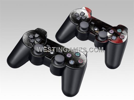 Epoxy Skin Sticker Colourful Dual Pack for PS3 Gamepad Controller - 35 Themes 03