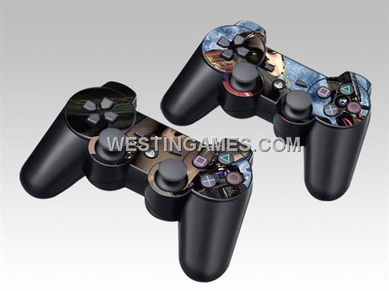Epoxy Skin Sticker Colourful Dual Pack for PS3 Gamepad Controller - 35 Themes 05