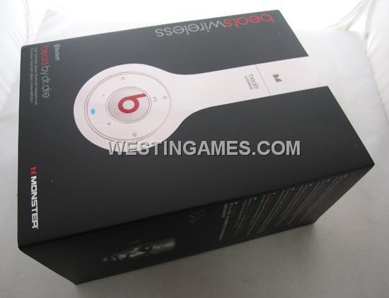 Monster Beats by Dr. Dre Wireless High Definition Stereo Bluetooth Wireless Headphones - White