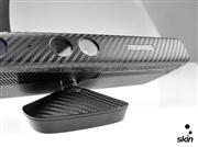 Carbon Fiber Skin Sticker with Lens Protector Film for XBOX360 Slim Kinect - Black 02