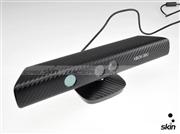 Carbon Fiber Skin Sticker with Lens Protector Film for XBOX360 Slim Kinect - Black 05
