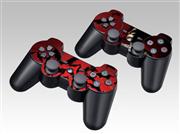 Epoxy Skin Sticker Colourful Dual Pack for PS3 Gamepad Controller - 35 Themes