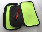 Protective Soft Case Cloth Bag for WII U Gamepad - Pink/Green 02