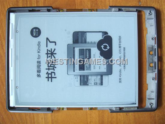 Screen Display ED060SCF (LF) with Metal Frame for Amazon kindle 4